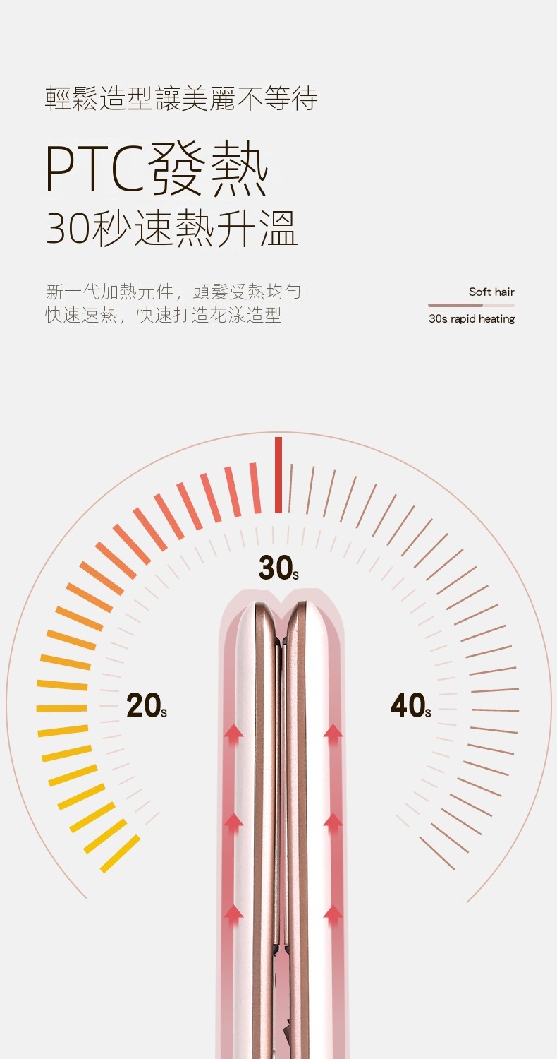 陶瓷多功能卷发器